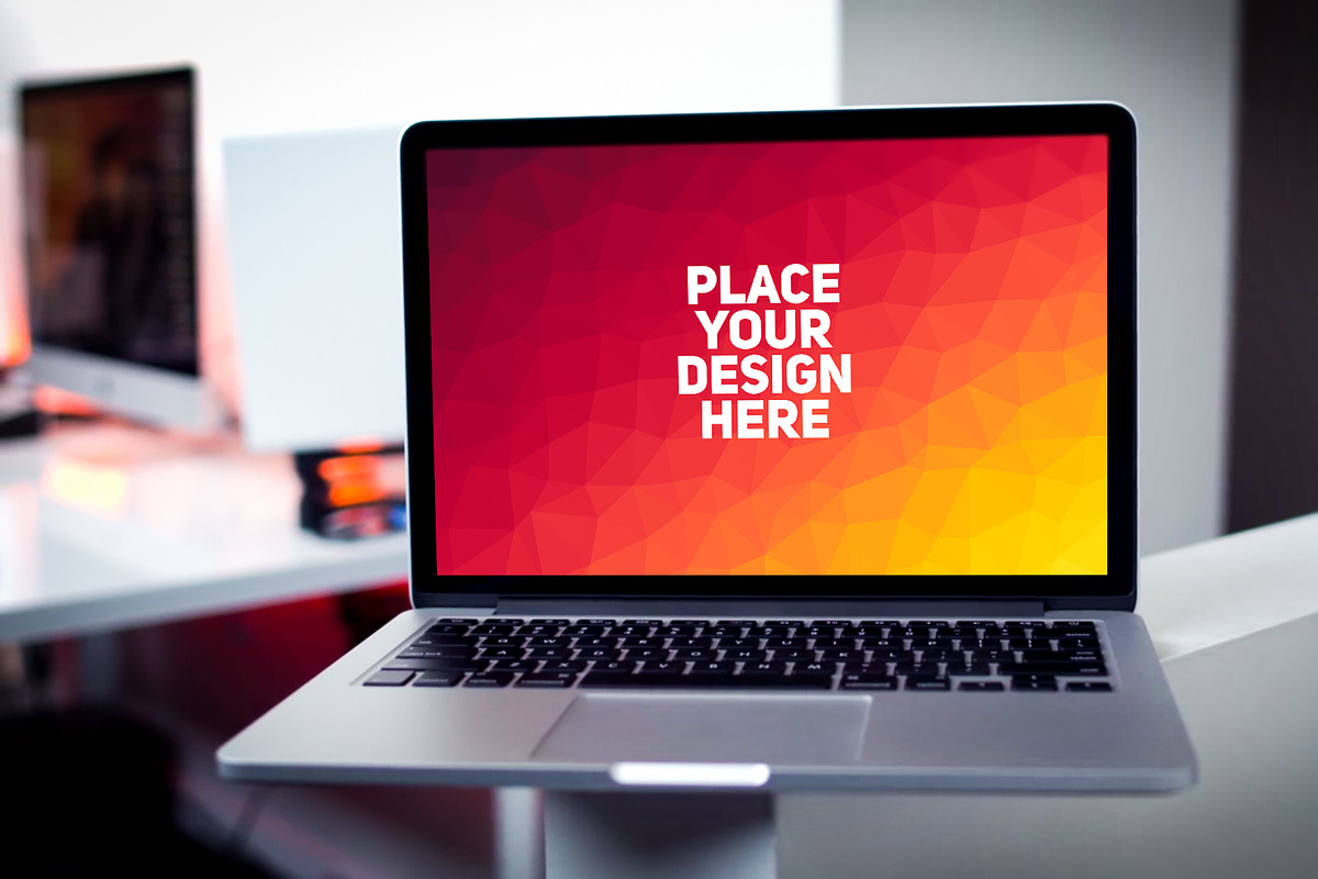 MacBook Big Pack #7 in Mobile & Web Mockups - product preview 8