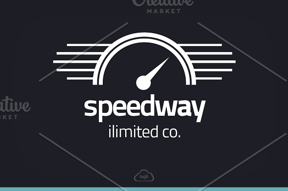 Speedway Logo Template in Logo Templates - product preview 4