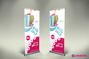 Shopping Mall Roll Up Banner