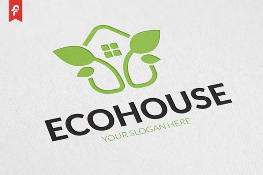 Eco House Logo in Logo Templates - product preview 8
