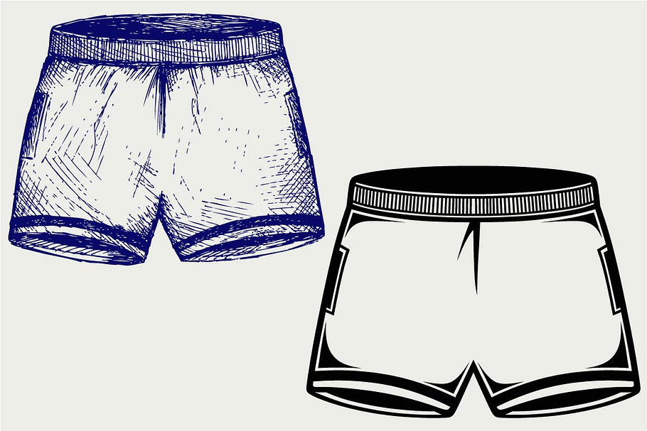 Men's underwear SVG