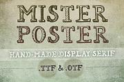 Mr Poster Font