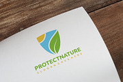 Nature Protection Shield Logo