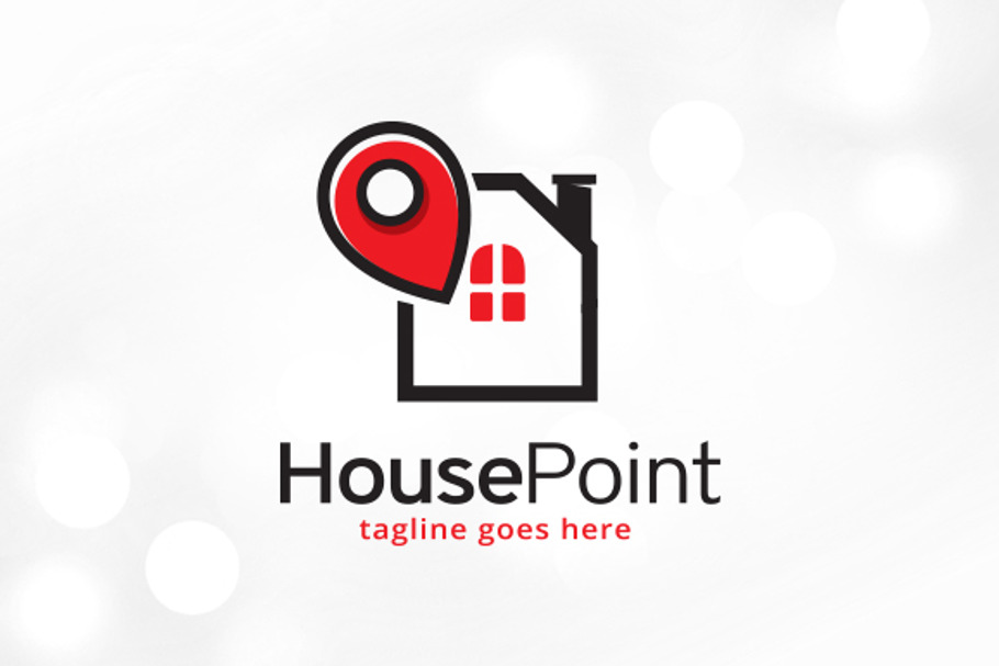 House Point Logo Template in Logo Templates - product preview 8