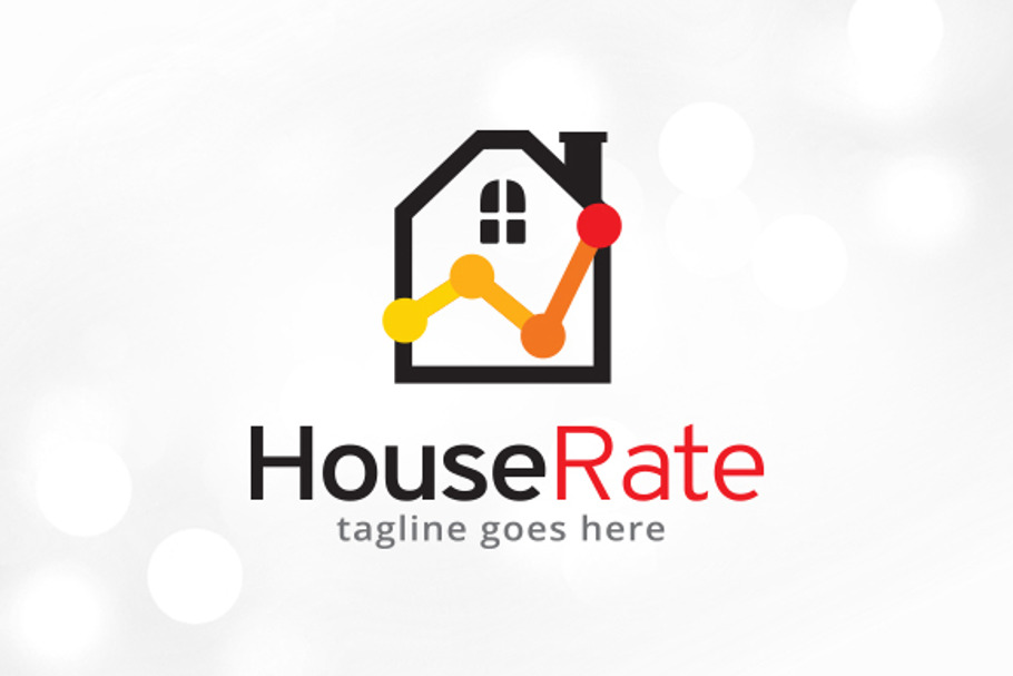 House Rate Logo Template in Logo Templates - product preview 8