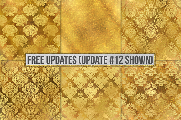 Gold Foil Textures, Gold Backgrounds in Textures - product preview 52