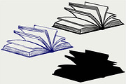 Open book SVG