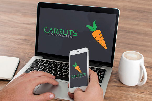 Carrot Logo Template in Logo Templates - product preview 2