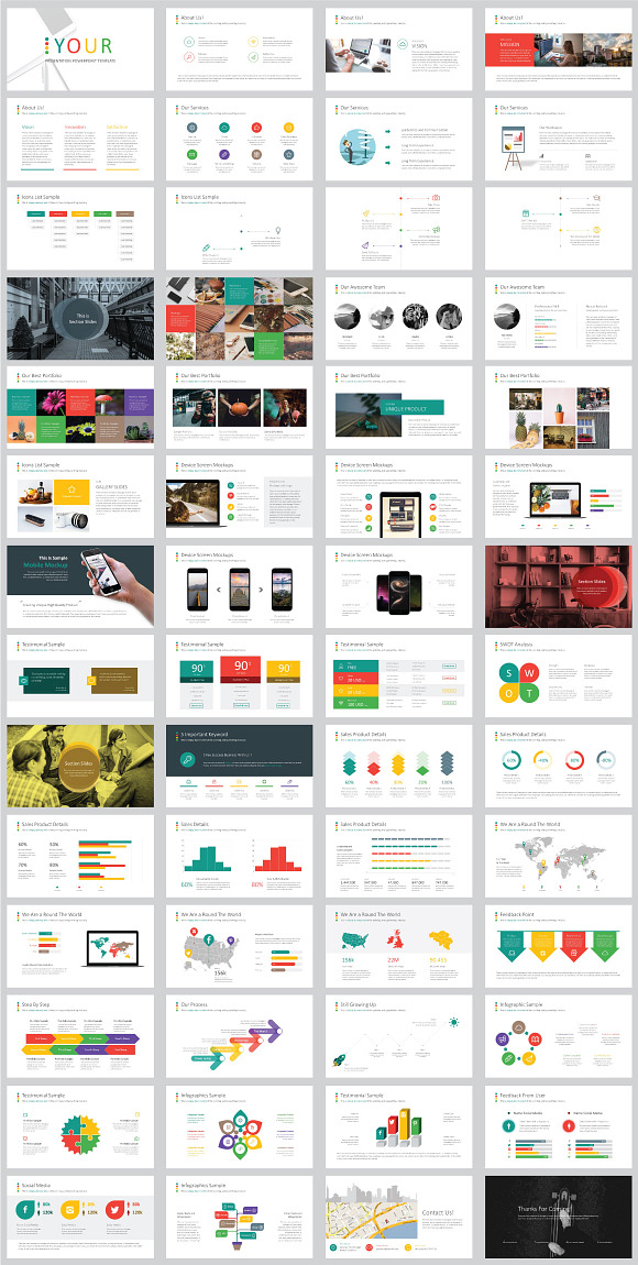 Your Powerpoint Presentation in PowerPoint Templates - product preview 1