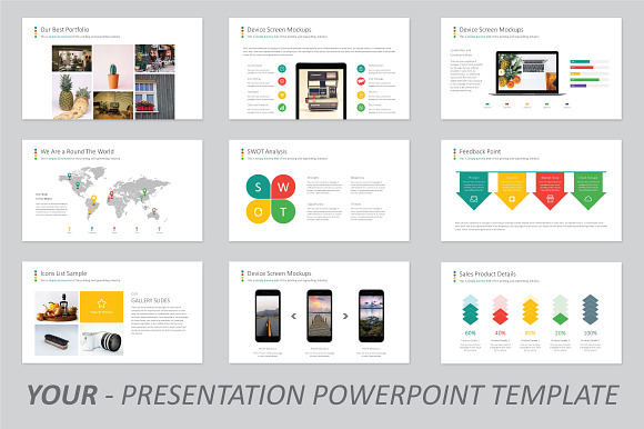 Your Powerpoint Presentation in PowerPoint Templates - product preview 2