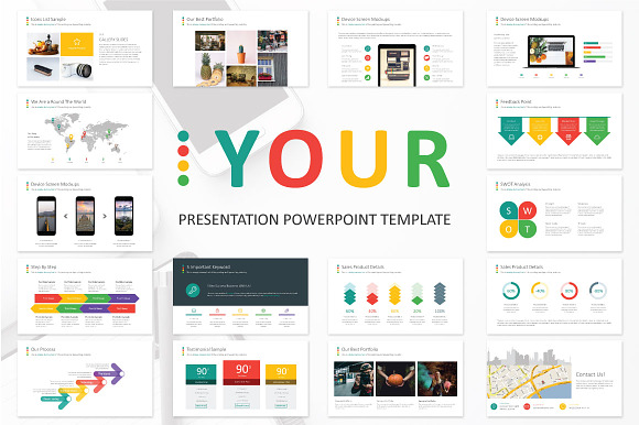 Your Powerpoint Presentation in PowerPoint Templates - product preview 4