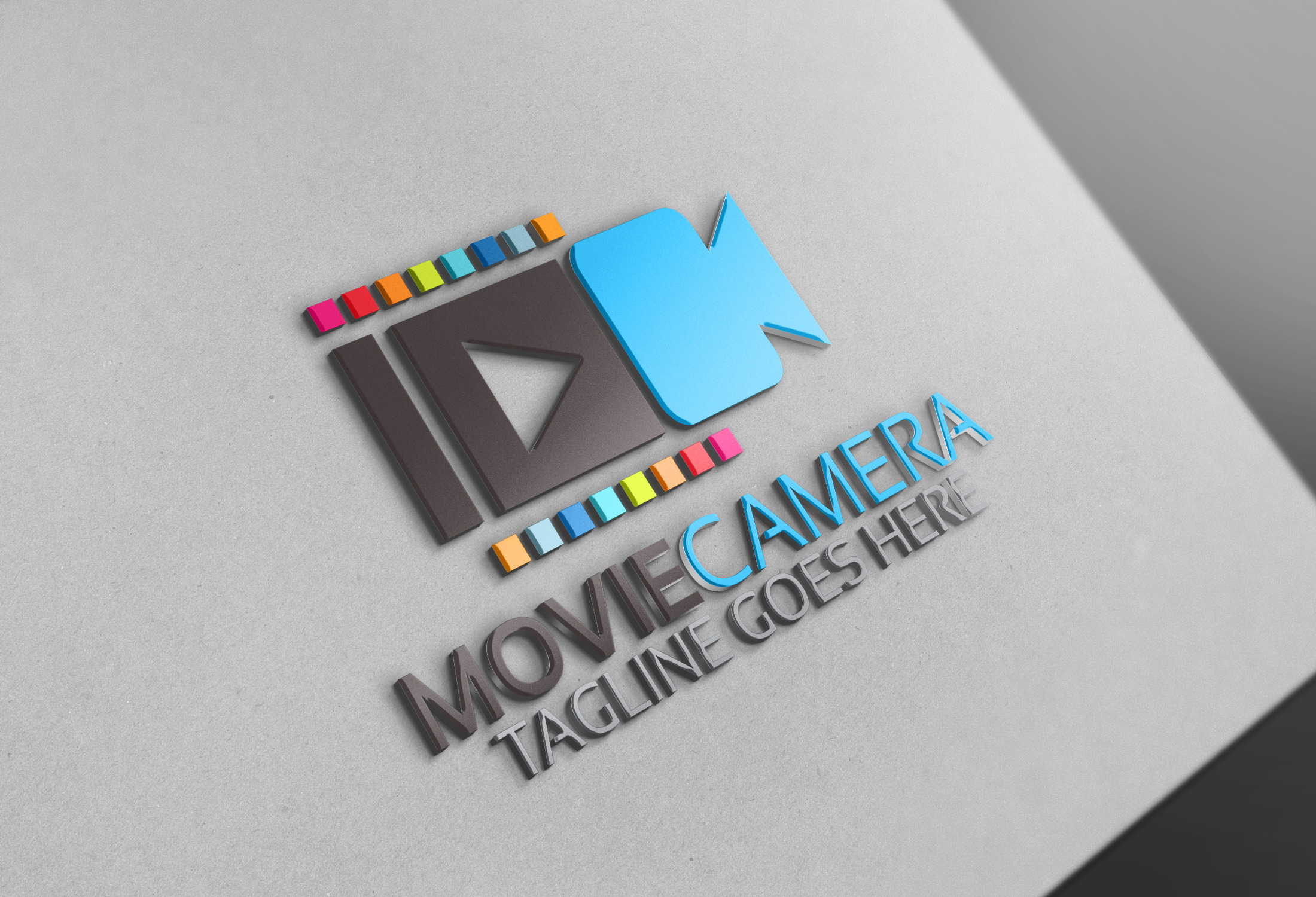 Movie Camera Logo | Creative Logo Templates ~ Creative Market