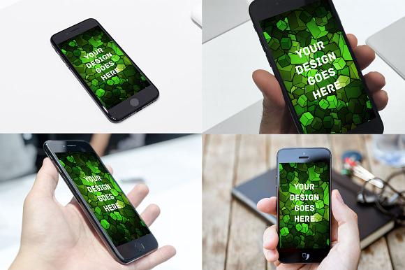 MEGA BUNDLE! - 50 iPone 7 and 6S in Mobile & Web Mockups - product preview 9