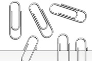 vector paperclips