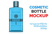 Clear Cosmetic Bottle Mockup Vol. 6