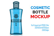 Clear Cosmetic Bottle Mockup Vol. 7