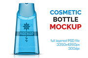 Clear Cosmetic Bottle Mockup Vol. 8