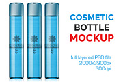 Clear Cosmetic Bottle Mockup Vol. 9