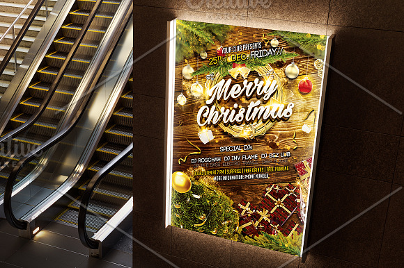 Christmas Flyer Template in Flyer Templates - product preview 2