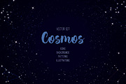 Cosmos vector set
