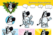 Cartoon Zebra Series