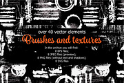 Brushes and Textures Set