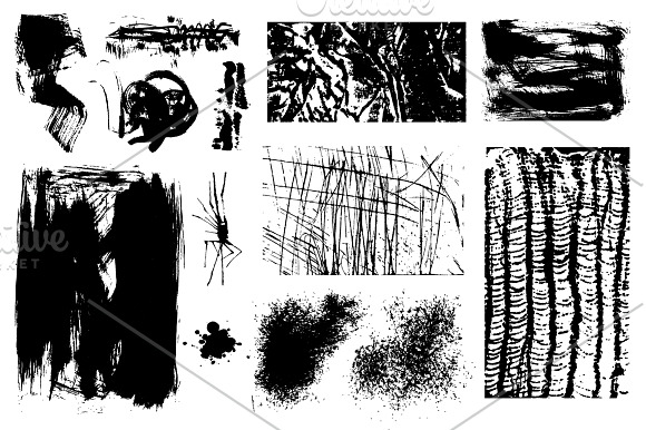 Brushes and Textures Set in Textures - product preview 1