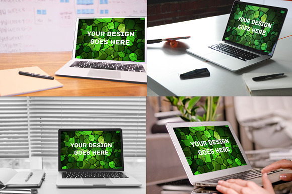 MEGA BUNDLE! - 50 MacBook Mock-up#1 in Mobile & Web Mockups - product preview 6