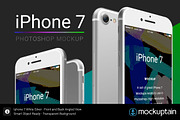 Iphone 7 Mockup Angled White