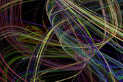 Colorful lines abstract background