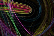 Colorful lines abstract background