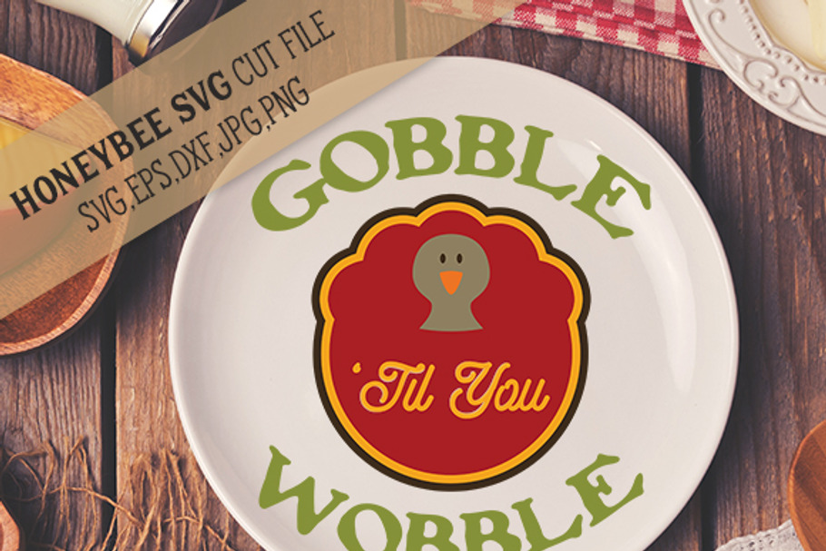 Gobble Til You Wobble in Illustrations - product preview 8