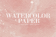 12 Watercolor Papers - Part 2