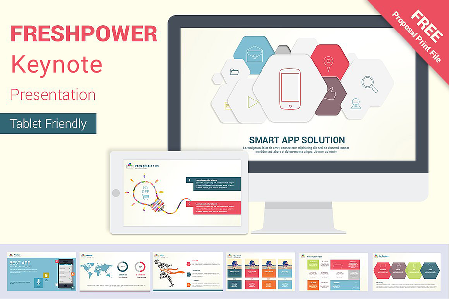 FRESHPOWER Keynote in Keynote Templates - product preview 8