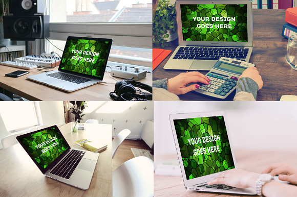 ULTIMATE BUNDLE! - 100 MacBook  in Mobile & Web Mockups - product preview 3