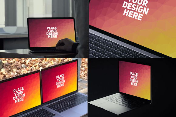 ULTIMATE BUNDLE! - 100 MacBook  in Mobile & Web Mockups - product preview 5