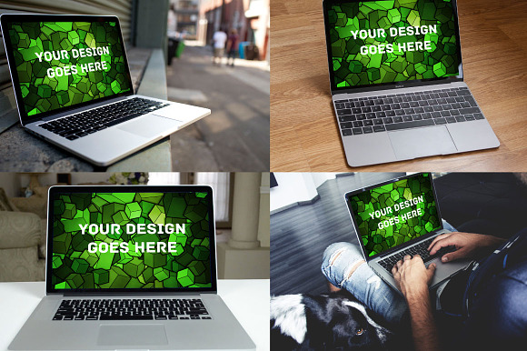 ULTIMATE BUNDLE! - 100 MacBook  in Mobile & Web Mockups - product preview 7