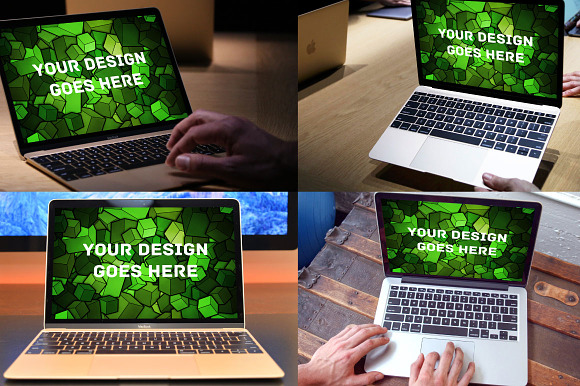 ULTIMATE BUNDLE! - 100 MacBook  in Mobile & Web Mockups - product preview 13