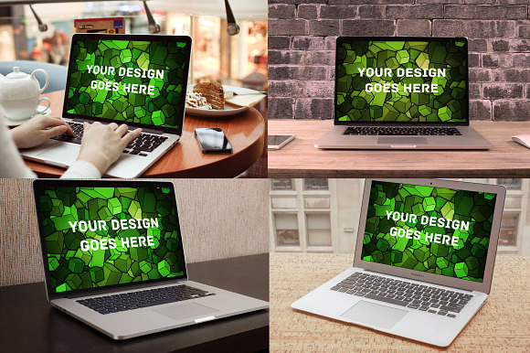 ULTIMATE BUNDLE! - 100 MacBook  in Mobile & Web Mockups - product preview 21