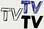 TV icon SVG