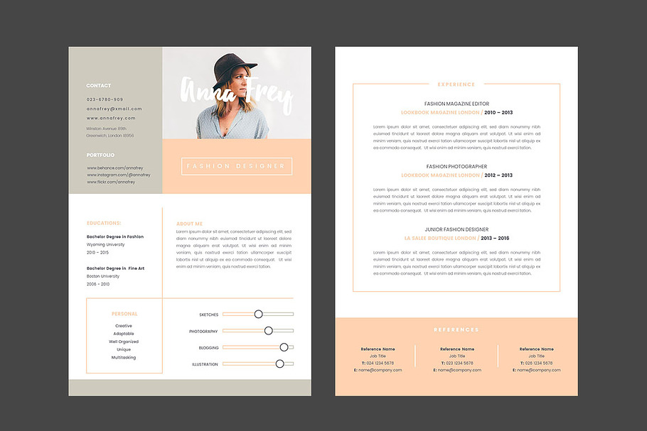 Resume 1.0 - A4 Keynote Format in Resume Templates - product preview 8