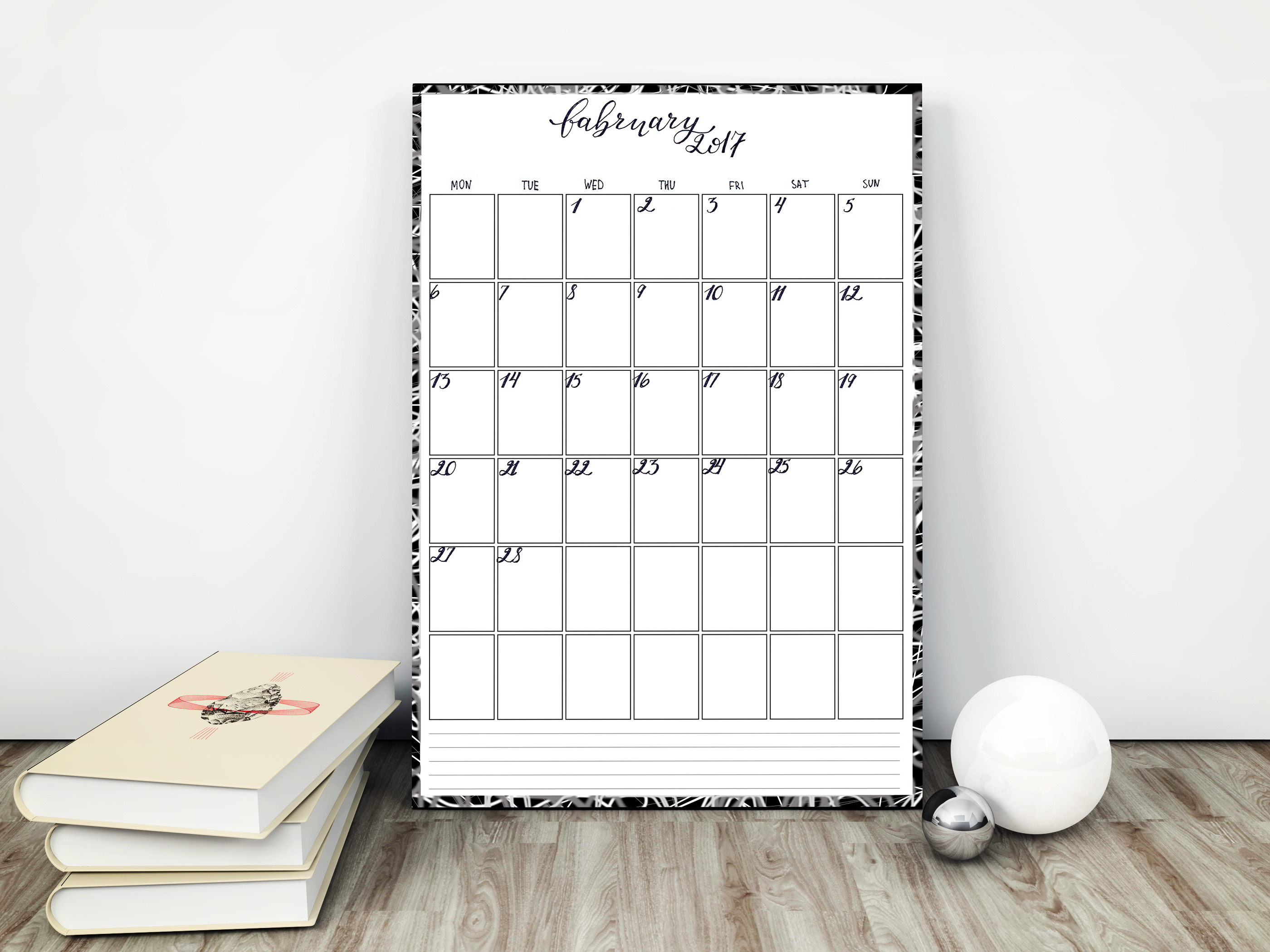 Minimalistic planner/calendar Creative Daddy