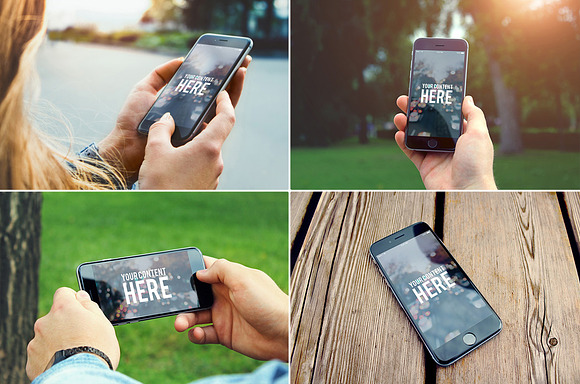 25 PSD DEVICE MOCKUPS in Mobile & Web Mockups - product preview 4