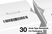 30 Standards type of barcode assets