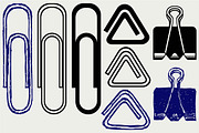 Paper clip SVG