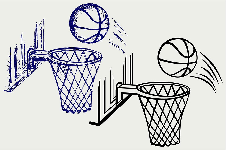 Basketball board SVG in Graphics - product preview 8