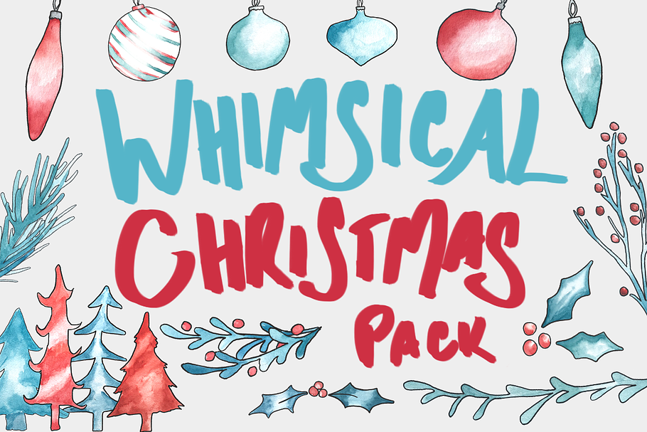 Whimsical Christmas Illustrations in Illustrations - product preview 8