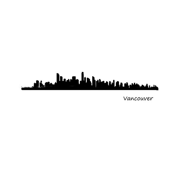 10xFiles Pack Vancouver Skylines in Illustrations - product preview 5