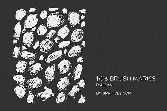 163 Vector Brush Marks in Illustrations - product preview 3