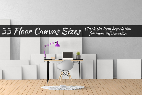 Canvas Mockups Vol 148 in Print Mockups - product preview 2